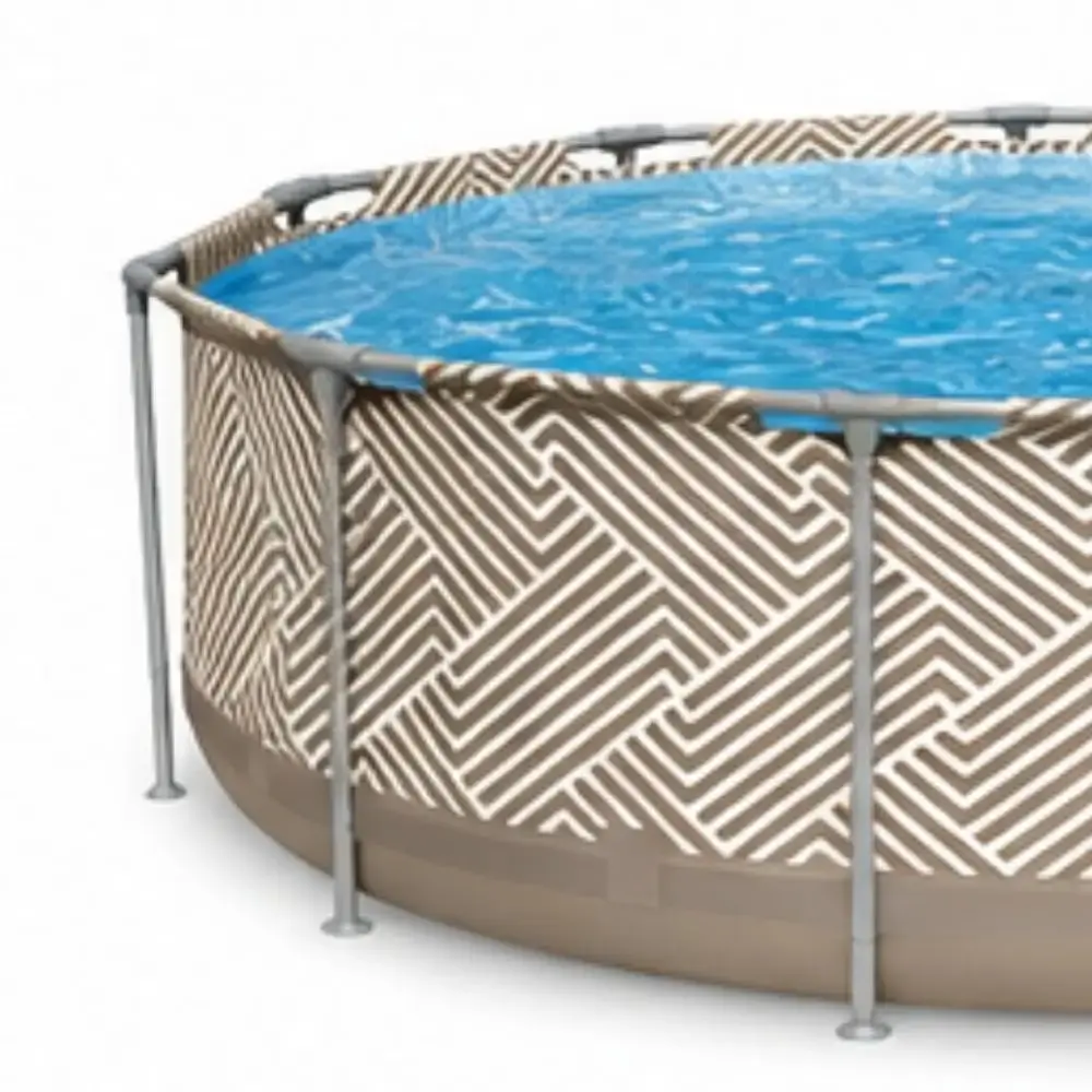 Piscina com armação circular 10.200L Mor — fotografia 5
