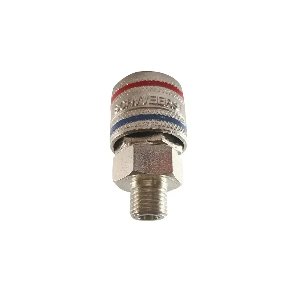 Engate rápido com rosca m 1/2 POL BSP Schweers