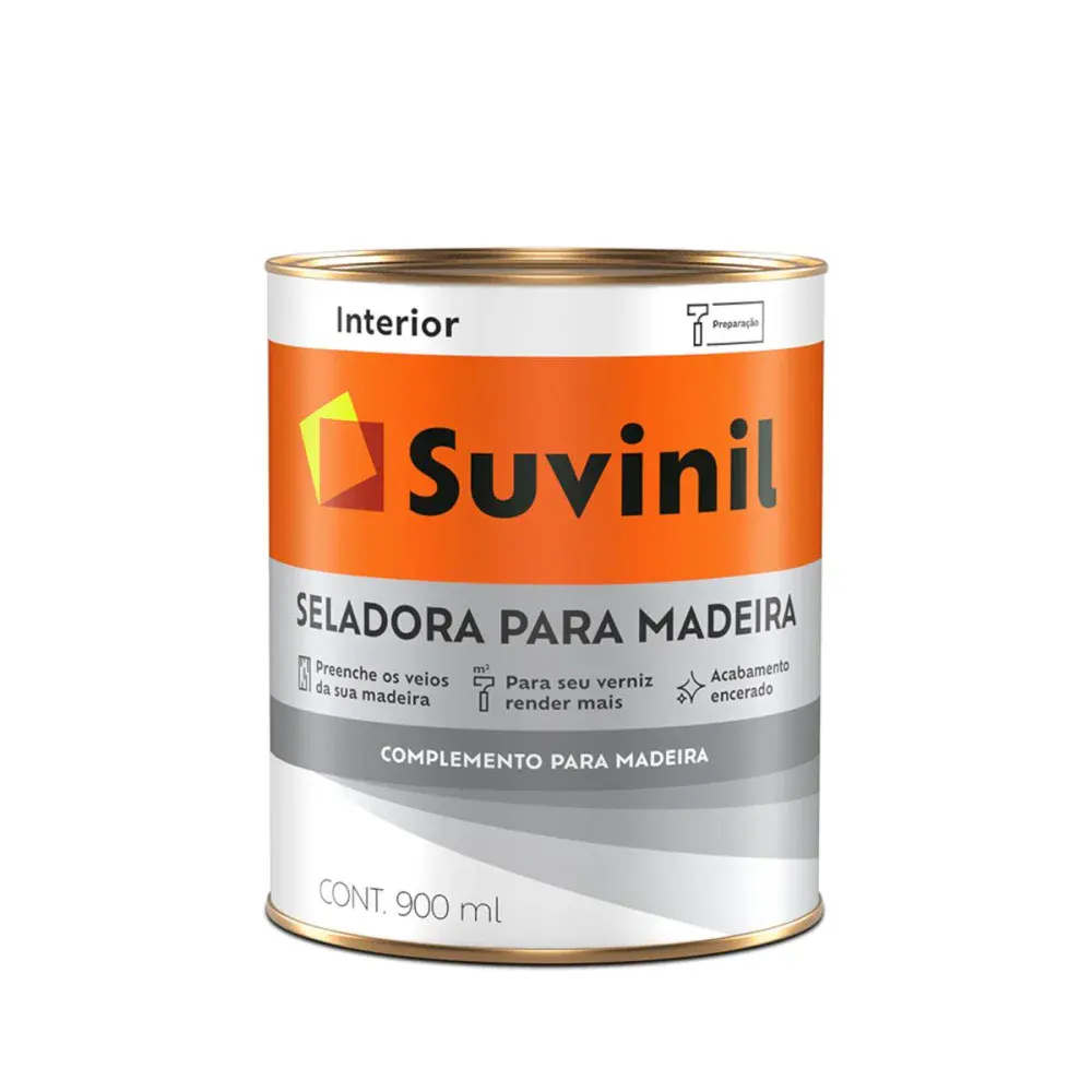 Seladora para madeira incolor 900ML Suvinil — fotografia de referência
