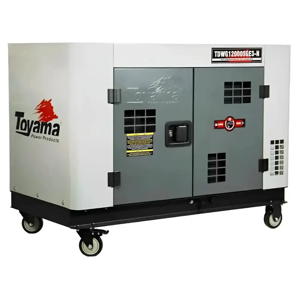 Gerador Energia Diesel Trifásico 380V 12.5 kVA 254-010 TOYAMA