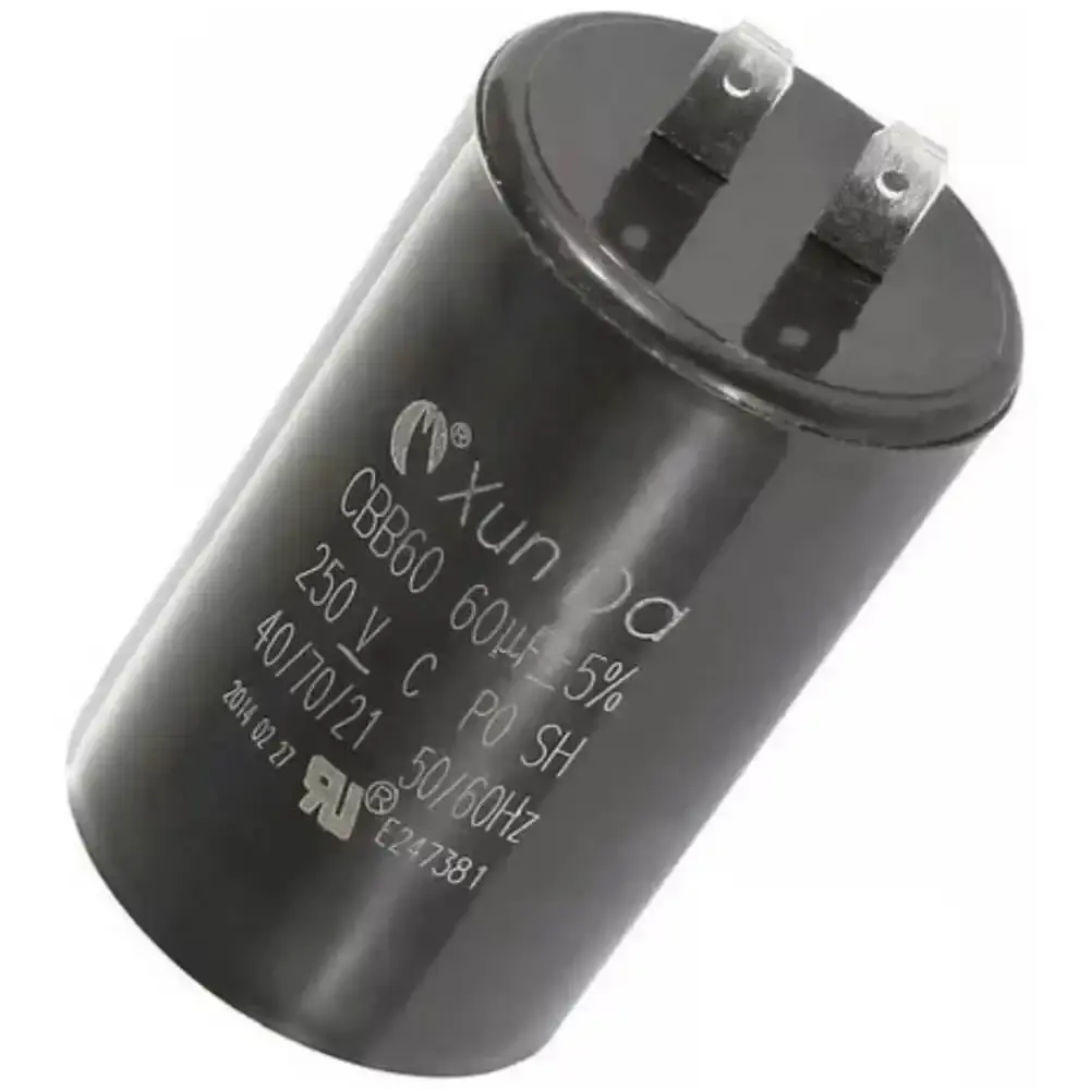 Capacitor 60UF para lavadoras de alta pressão 9.760-205.0 Karcher — fotografia de referência
