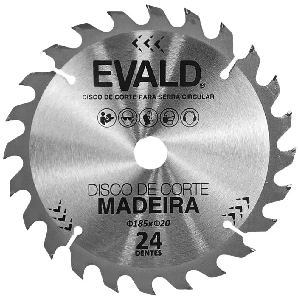 Serra circular 1400W com guia laser e disco de corte ESC-1400 Evald 110 V — fotografia 6