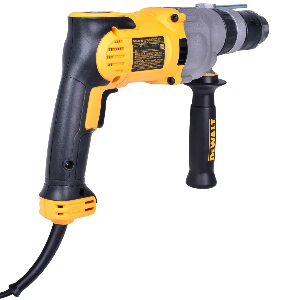 Furadeira de impacto 5/8 2 velocidades D21570K Dewalt — fotografia 3