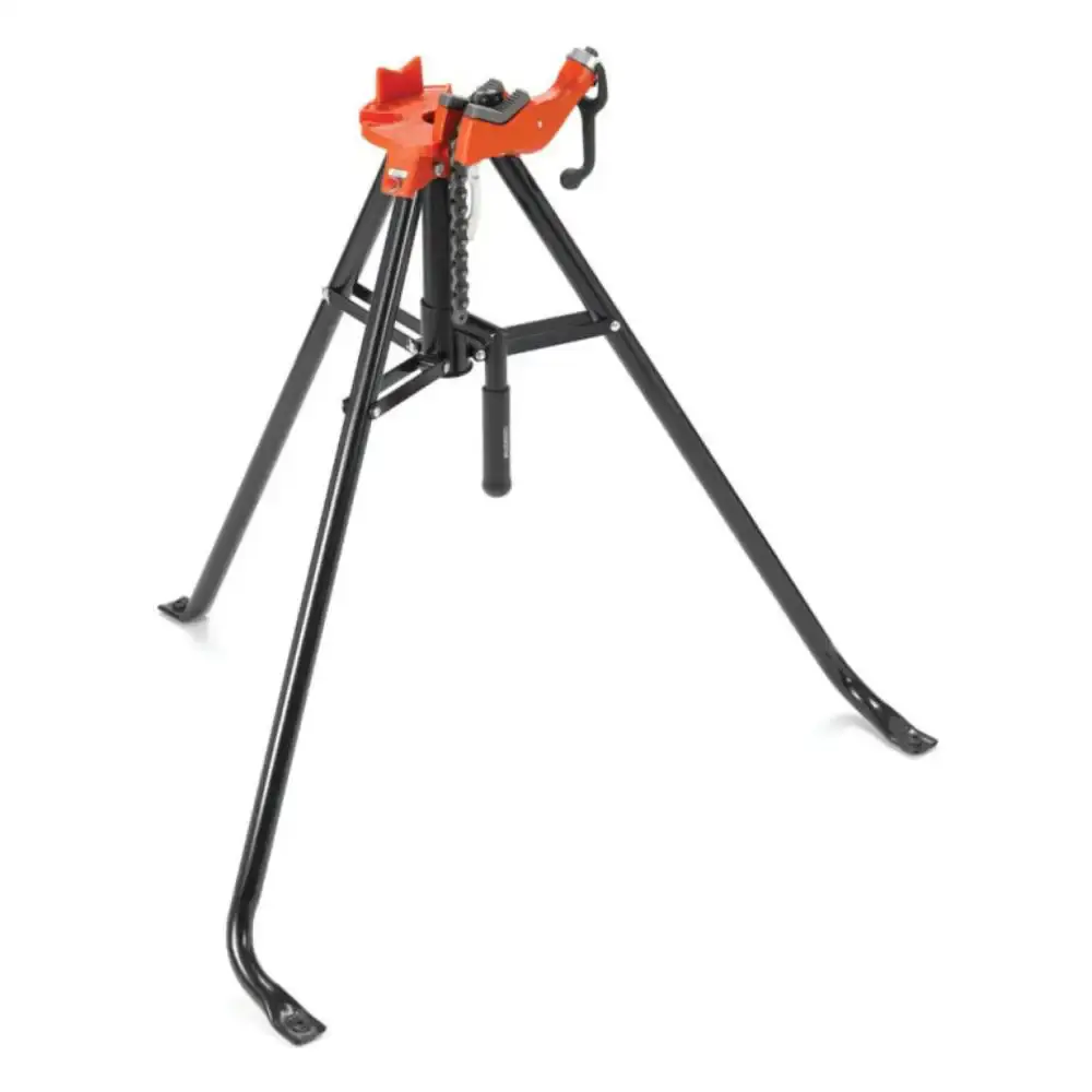 Torno de corrente portátil com tripé 1/8 a 2.1/2 POL Ridgid