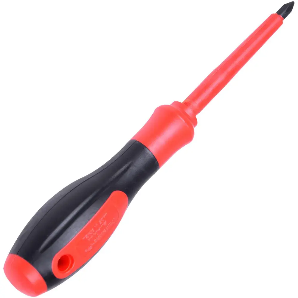 Chave de fenda isolada iec 60900 ponta cruzada 5X75 mm 3/16X3 Tramontina 44316020 — fotografia 3