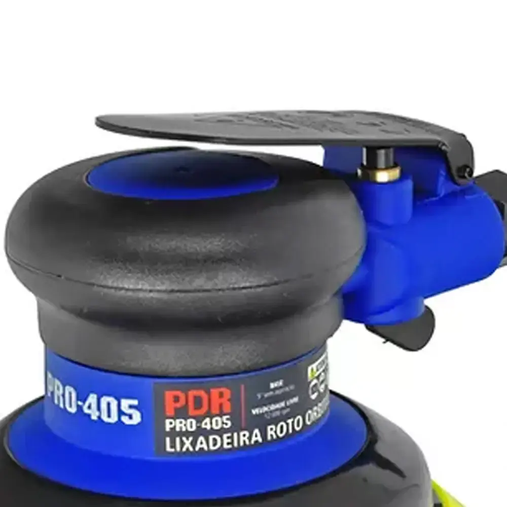 Lixadeira Pneumática 5" Roto Orbital Sem Aspiração Pro-405 PDR by LDR2 — fotografia 4