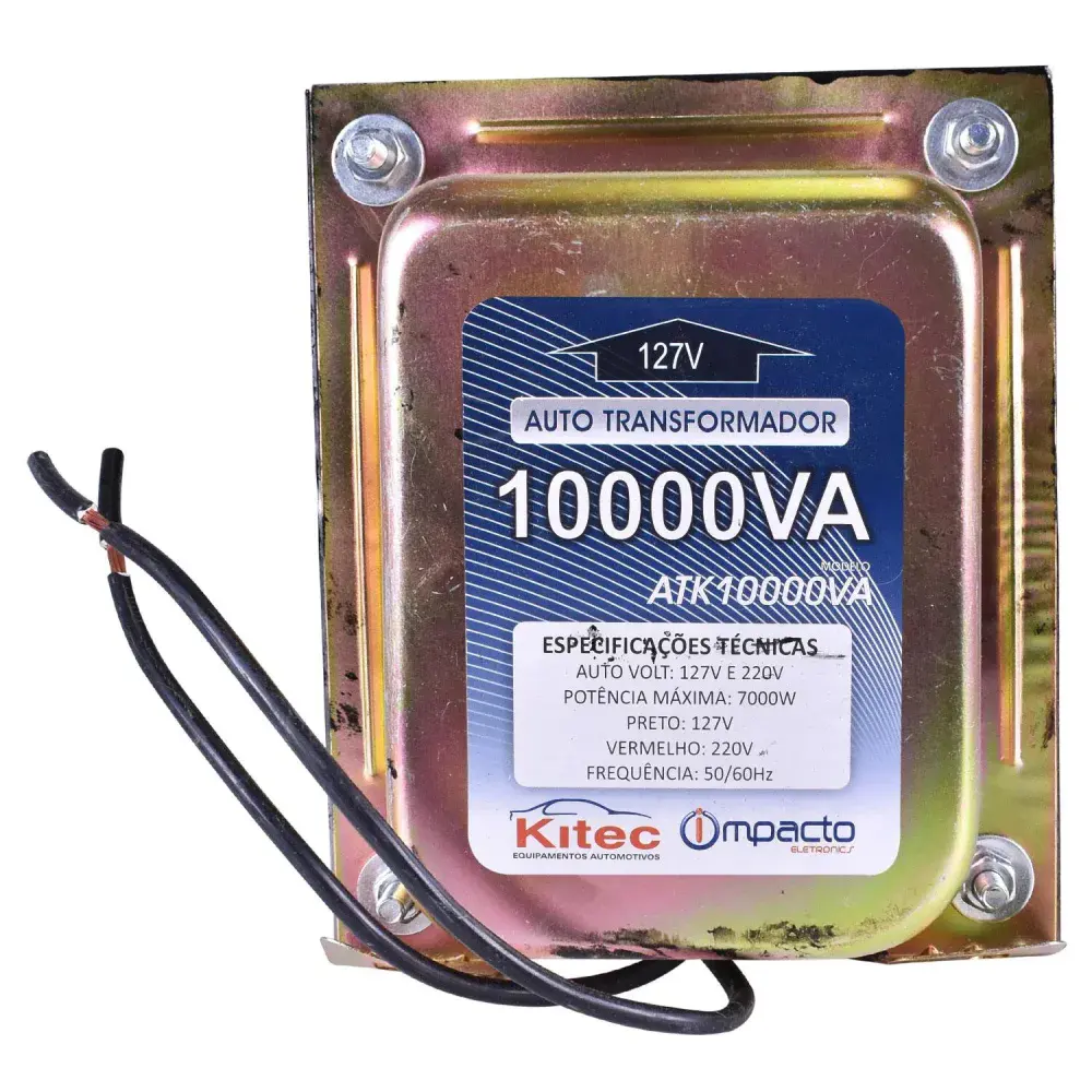 Transformador tripolar at 10.000VA bivolt da Kitec — fotografia 6