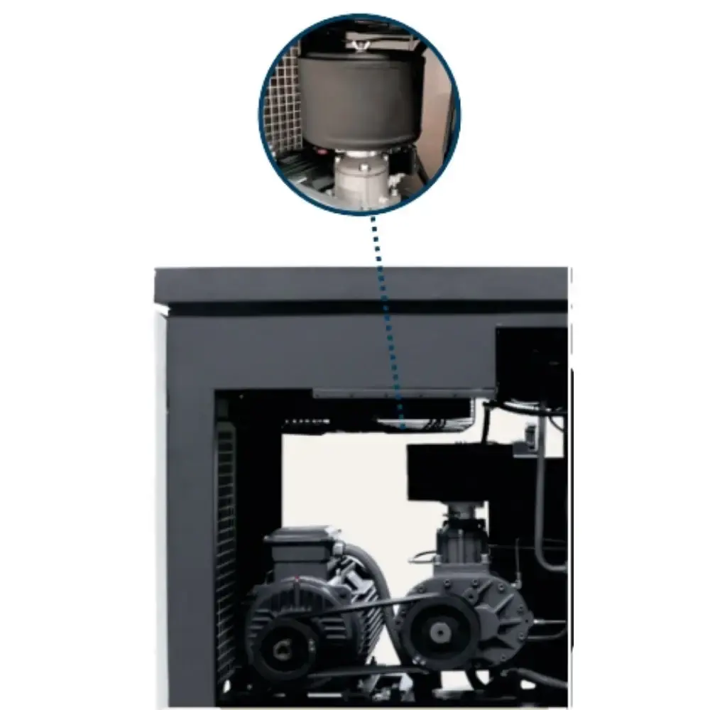 Compressor de parafuso platinum 30HP 8BAR 380V TB30 techto — fotografia 3