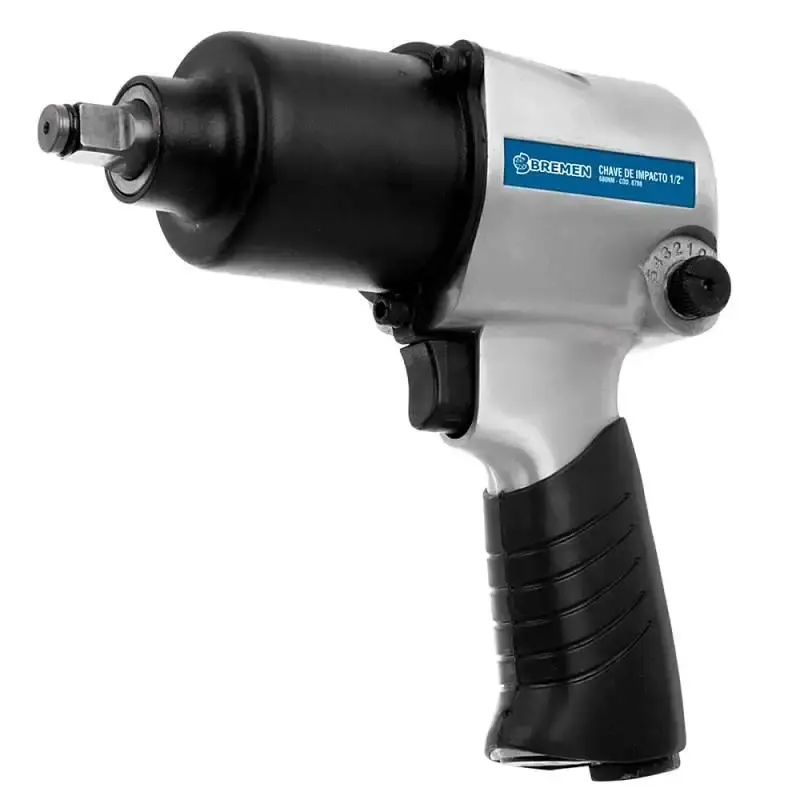 Chave de impacto 1/2 pol pneumática 680NM twin hammer com 5 soquetes 8786 Bremen — fotografia 2