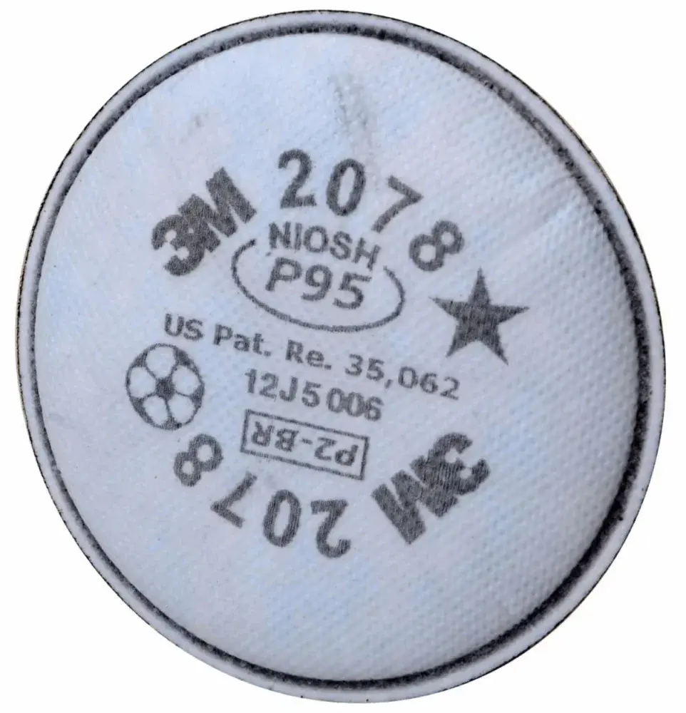 Filtro para particulados P2 2078 3M — fotografia de referência