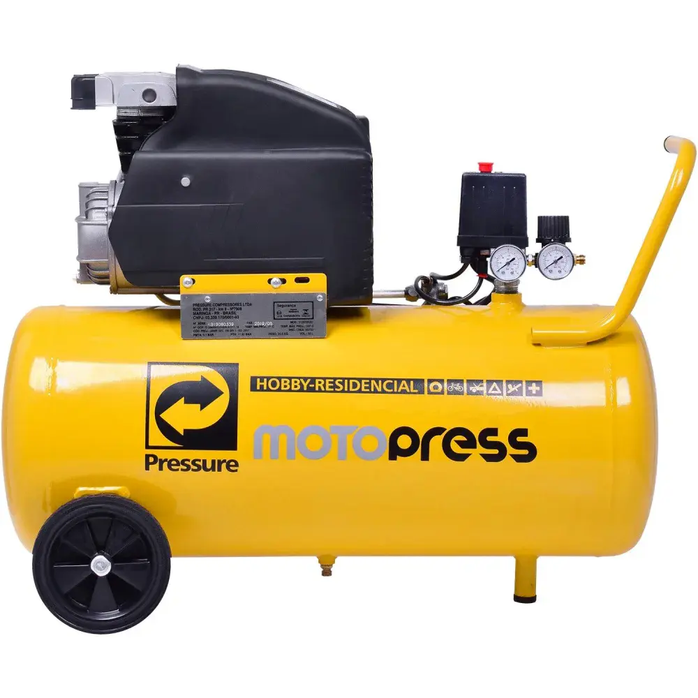 Moto compressor 50L 8PCM 60HZ lubrif Pressure - 220V