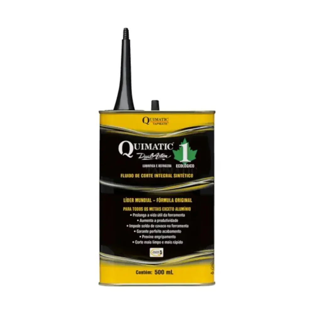 Fluido de corte ecológico para metais ferrosos N1 500ML quimatic Quimatic Tapmatic — fotografia 2