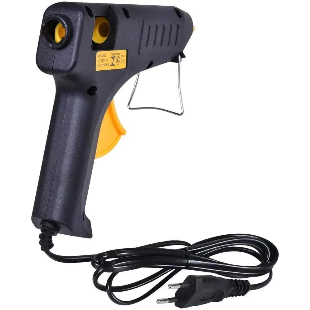 Pistola elétrica de cola quente 20-25 watts Tramontina bivolt — fotografia 6