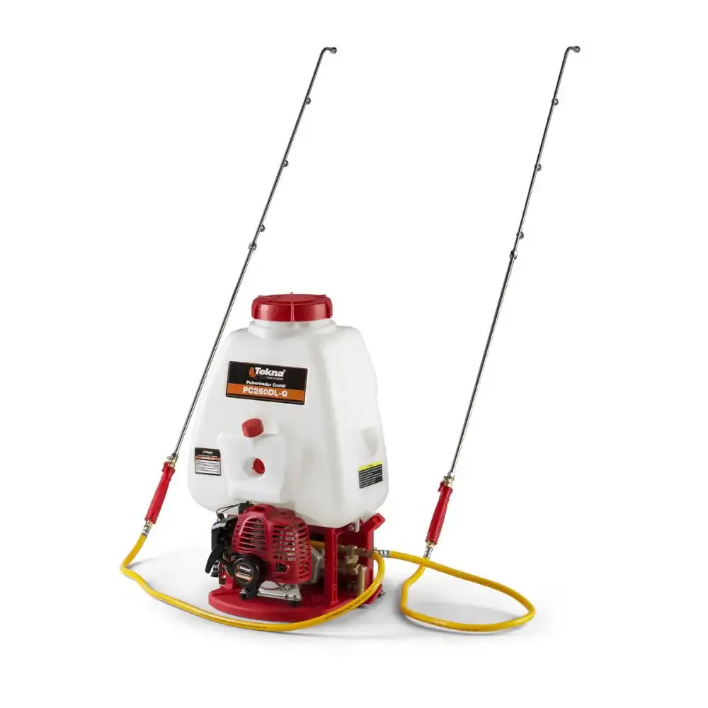 Pulverizador costal a gasolina 25 litros 26CC PC260TKDL-Q Tekna — fotografia de referência