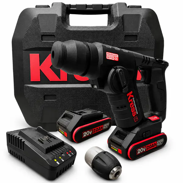 Martelete perfurador/rompedor 20V brushless KUC50 - Kress — fotografia de referência