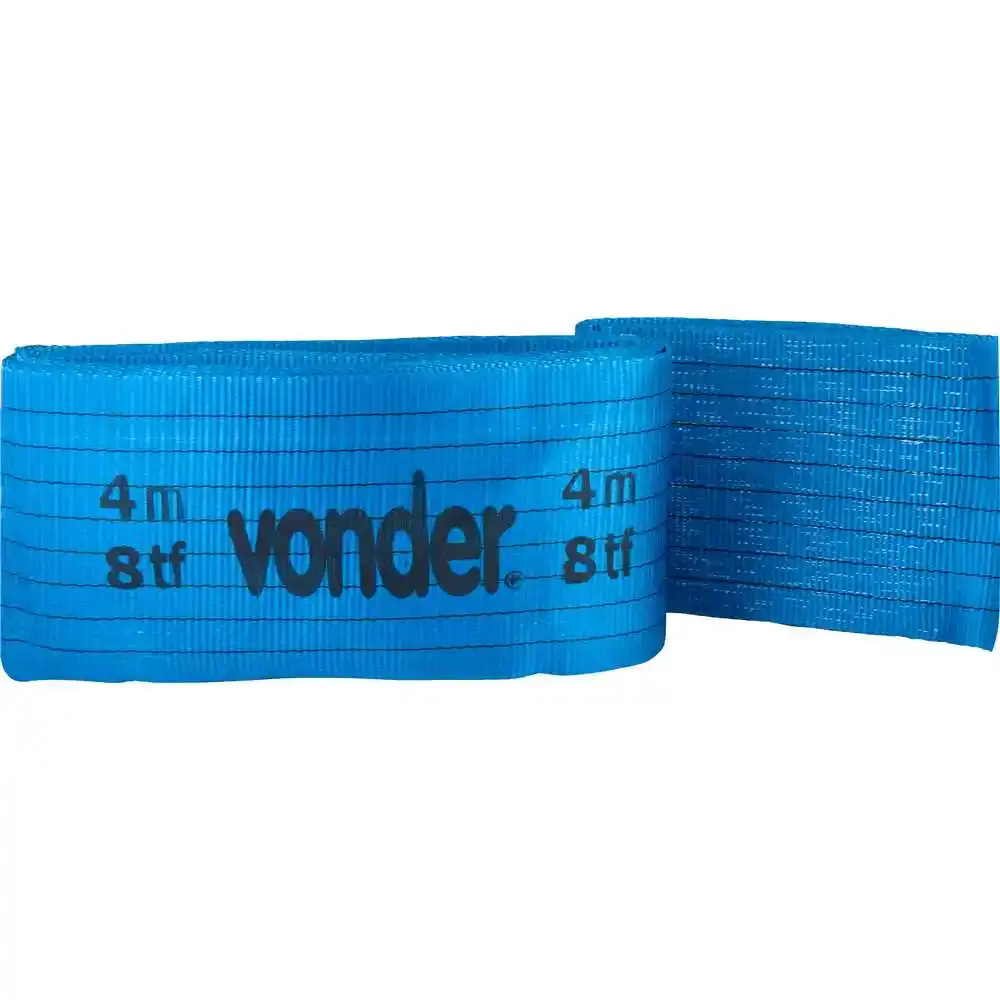 Cinta plana tipo anel para elevação de cargas 4M 8T Vonder