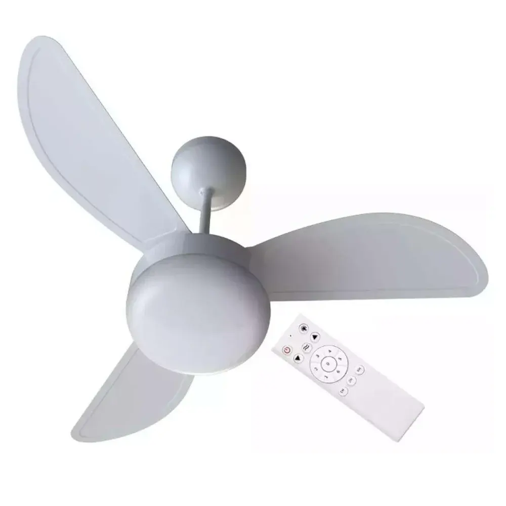 Ventilador de teto fênix inverter branco bivolt Ventisol