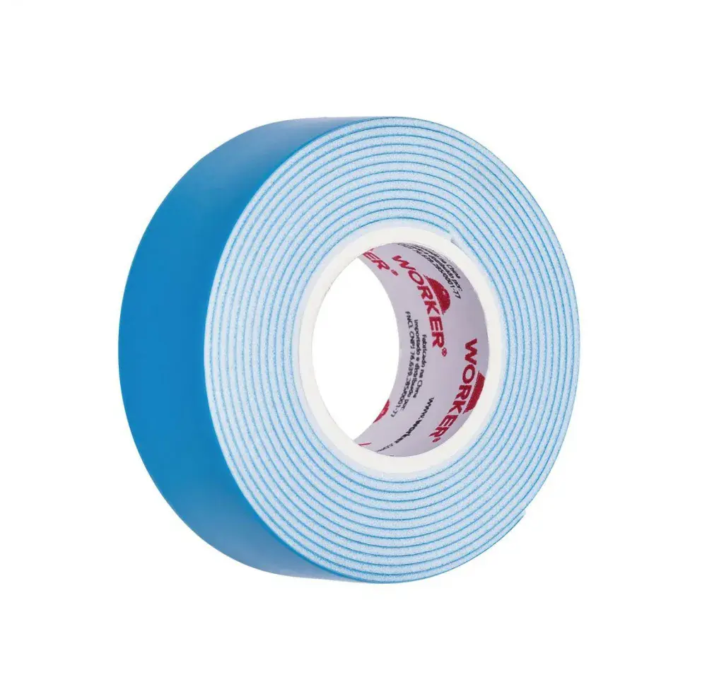 Fita dupla face espuma uso interno e externo 19MM x 1,5M Worker — fotografia de referência