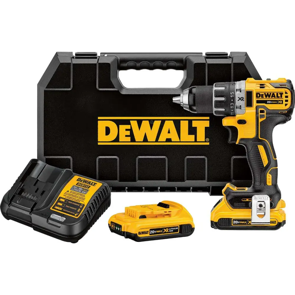 Parafusadeira furadeira a bateria 1/2 20V 2.0A Dewalt — fotografia de referência