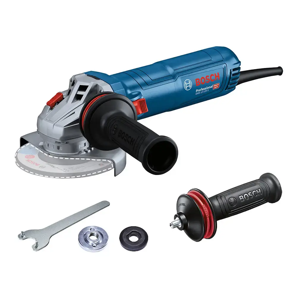 Esmerilhadeira angular 5 POL 1200W GWS 12-125 s 220V Bosch 220 V — fotografia de referência
