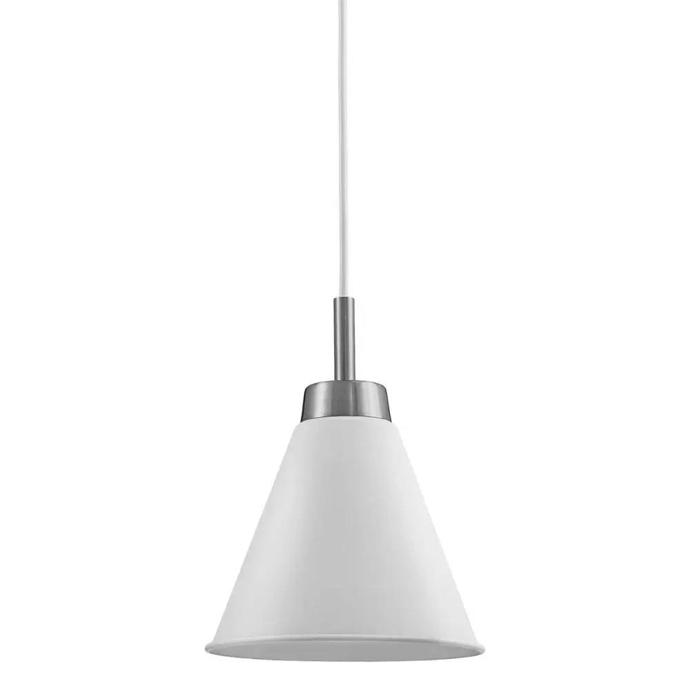 Luminária pendente mazin branco e dourado Kala