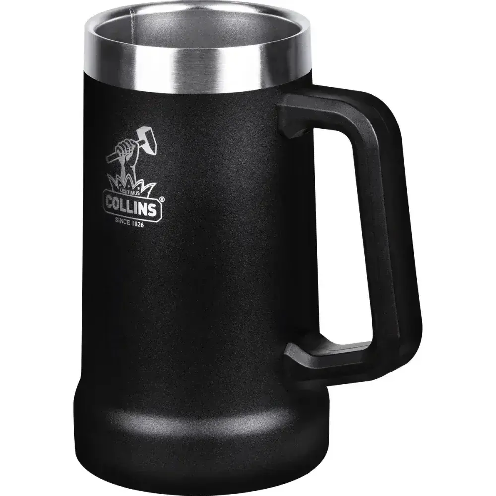 Caneca térmica aço 709ML preto Collins — fotografia 9