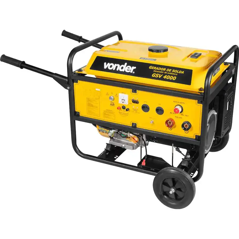 Gerador de solda e energia a gasolina 2 em 1 GSV4000 4000W Vonder — fotografia de referência