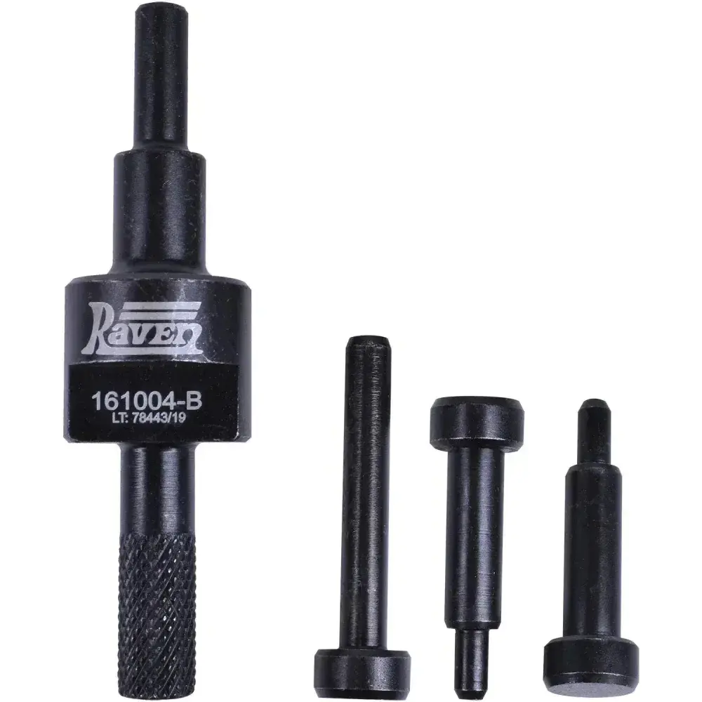 161004 Raven - conjunto de pinos para posicionar os pistões a meio curso e os eixos de comando de válvulas — fotografia 6