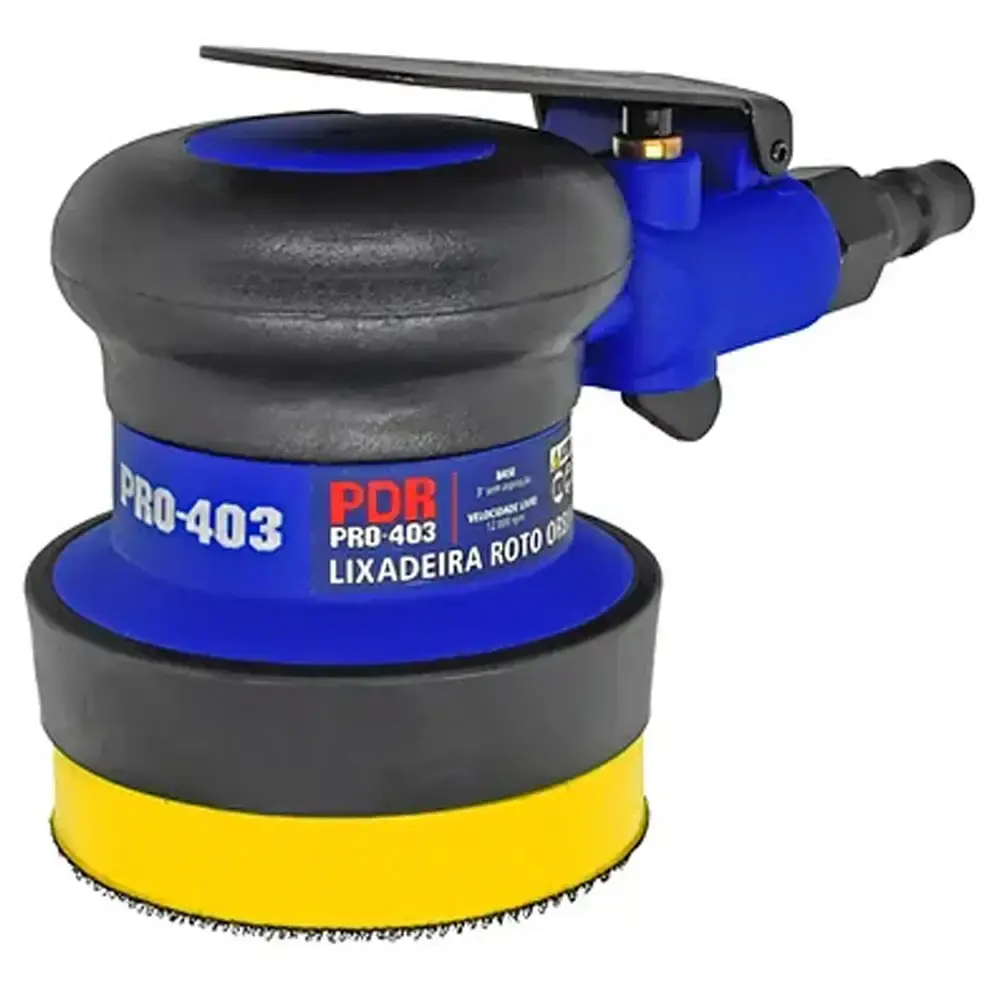 Lixadeira Pneumática 3" Roto Orbital Sem Aspiração Pro-403 PDR by LDR2 — fotografia 3