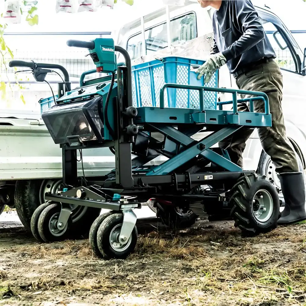 Carrinho de Transporte a Bateria 18V x2 LXT (36V) DCU601Z MAKITA — fotografia 5