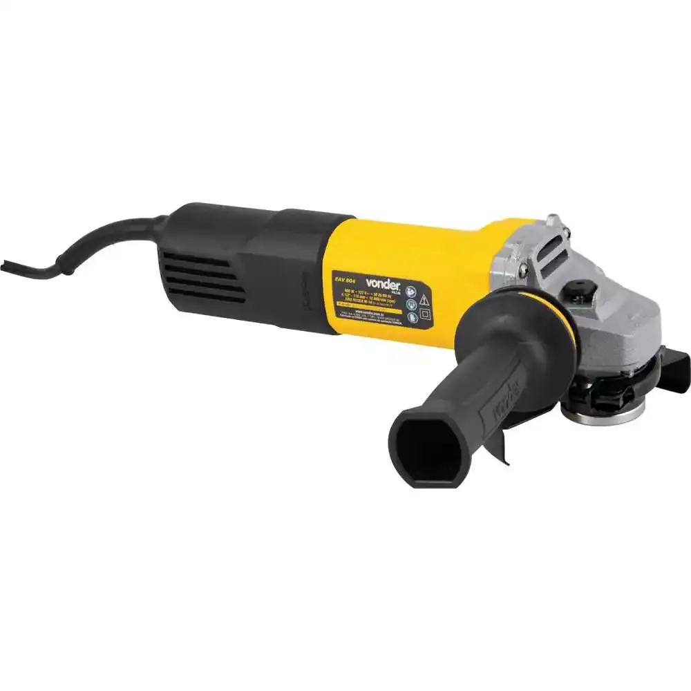 Esmerilhadeira angular 4.1/2 POL 800 W EAV 804 VONDER 110 V — fotografia 3