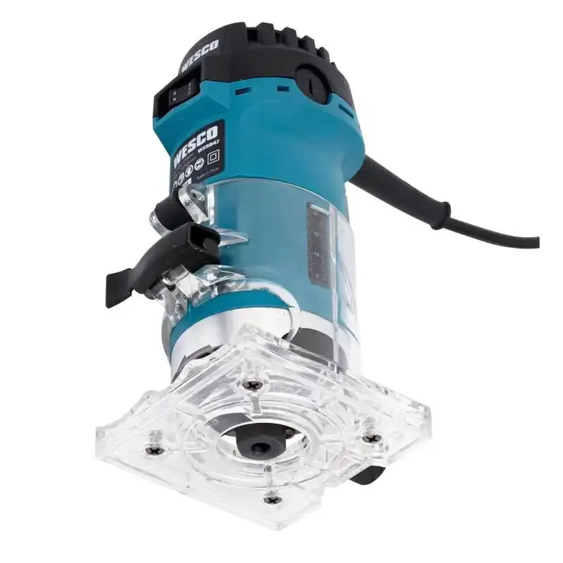 Tupia laminadora 6 MM 500W com 2 pinças WS5047 Wesco 110 V — fotografia 5