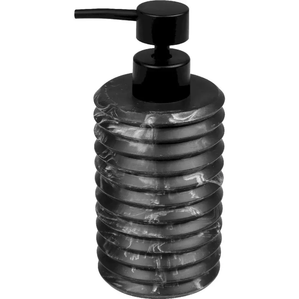 Linha varese dispenser sabonete líquido sanfonado preto Kala — fotografia de referência