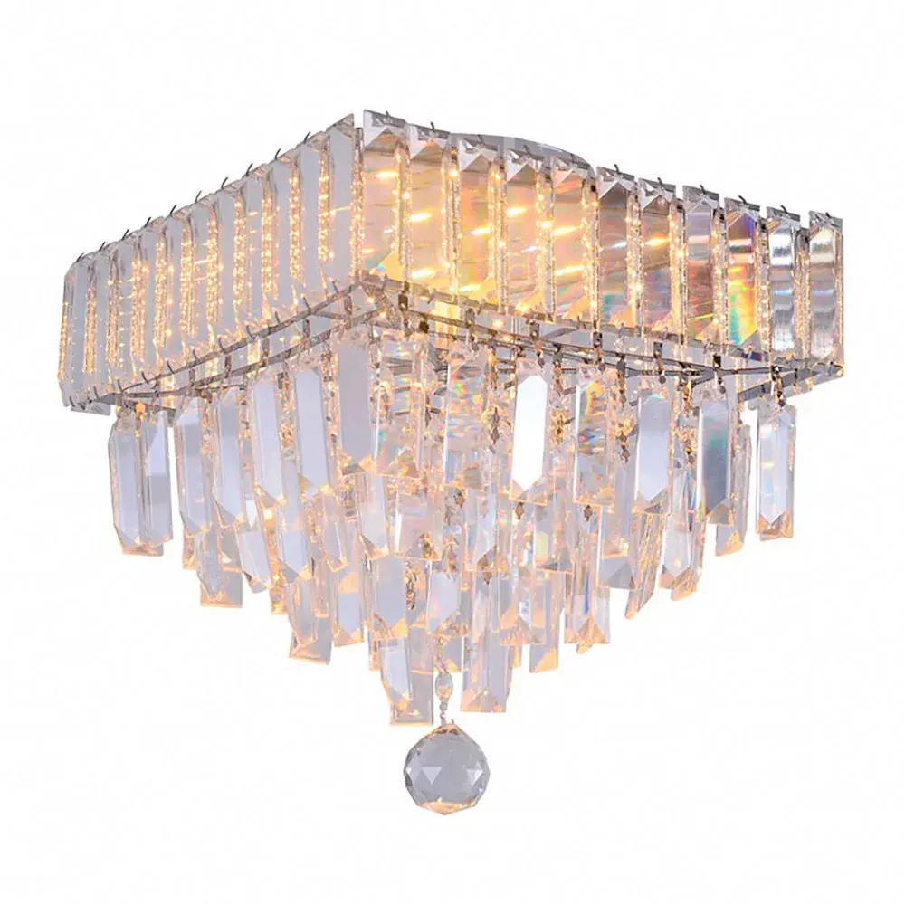 Luminária pendente dueto quadrado 300 4XG9 Taschibra — fotografia de referência
