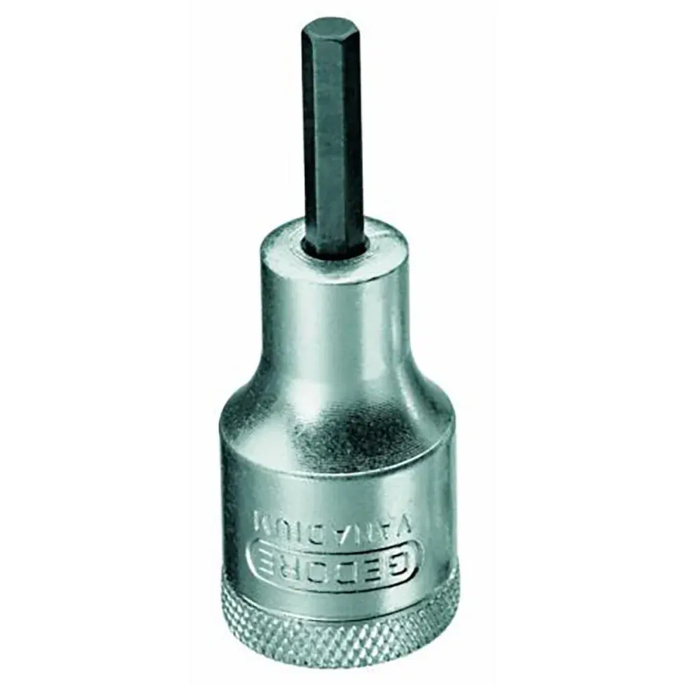 Chave soquete hexagonal em cromo vanádio 1/2-7/32” Gedore — fotografia de referência