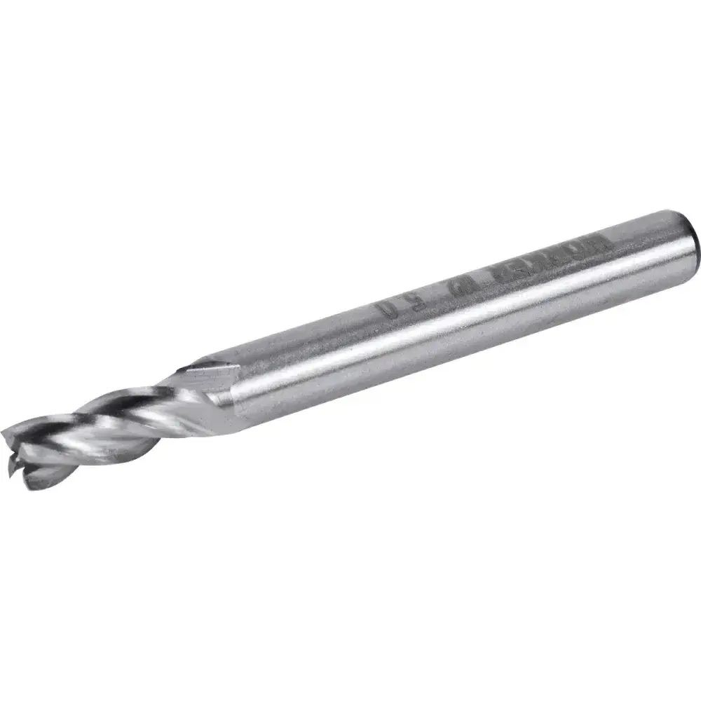 Fresa de topo reto aço rápido 5MM haste 6MM Worker — fotografia 8