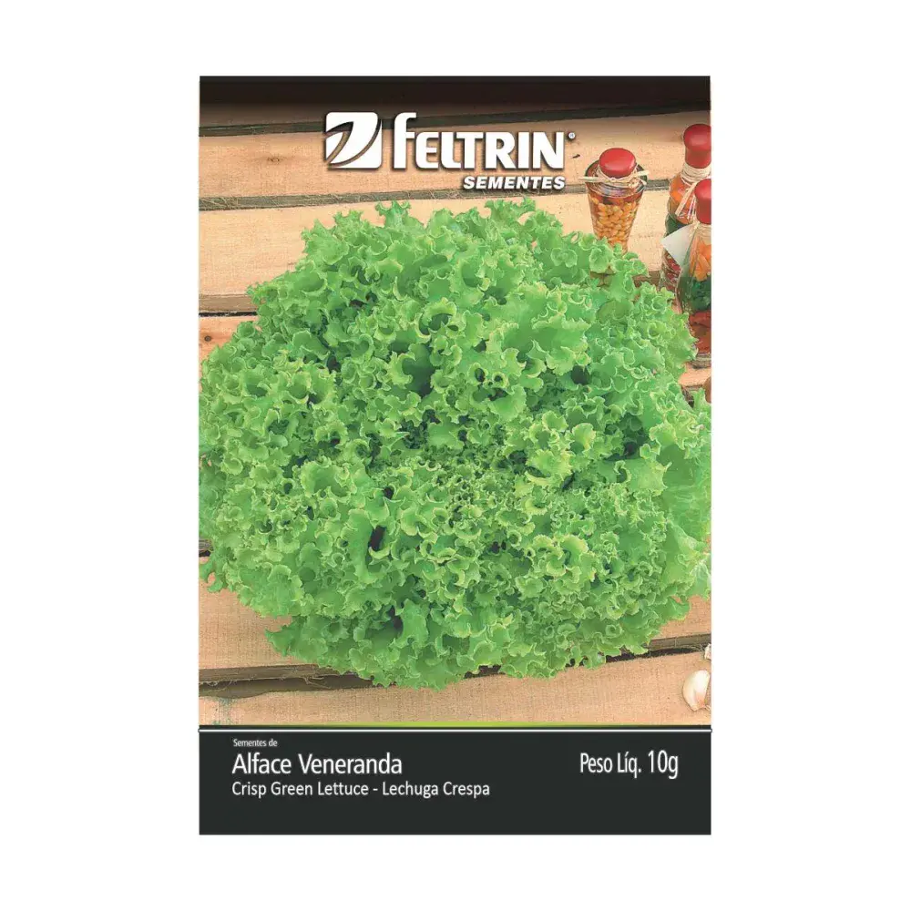 Semente alface veneranda 700MG feltrin sementes