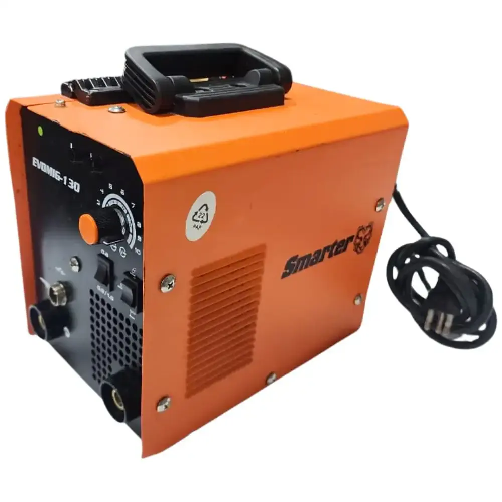 Solda inversora multiprocesso 130A MIG TIG eletrodo EVOMIG130 smarter — fotografia de referência