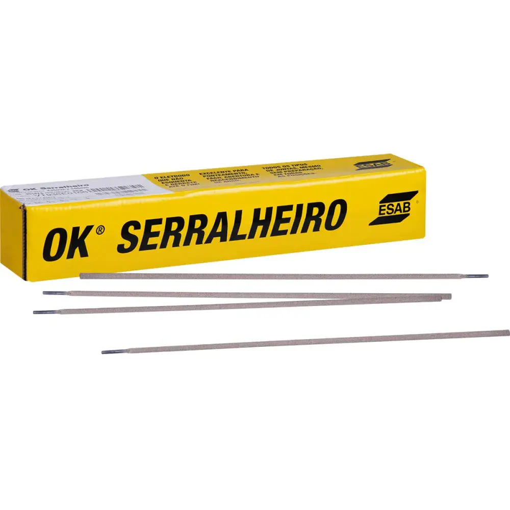Eletrodo para serralheiro ok 6013 3,25MM caixa 5 kg Esab — fotografia de referência