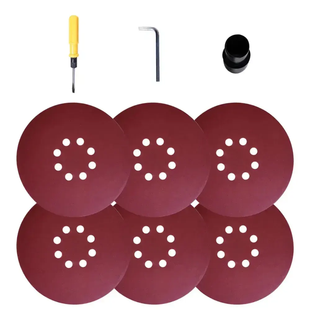 Lixadeira de parede led com 6 lixas LPL-850 220V Lynus — fotografia 10