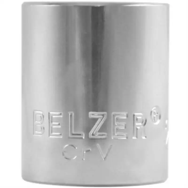 Soquete Encaixe Estriado 1/2 POL x 30 MM BELZER — fotografia 3
