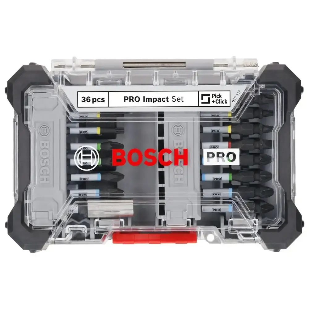Kit PRO impact com 36 peças de parafusar Bosch — fotografia 5