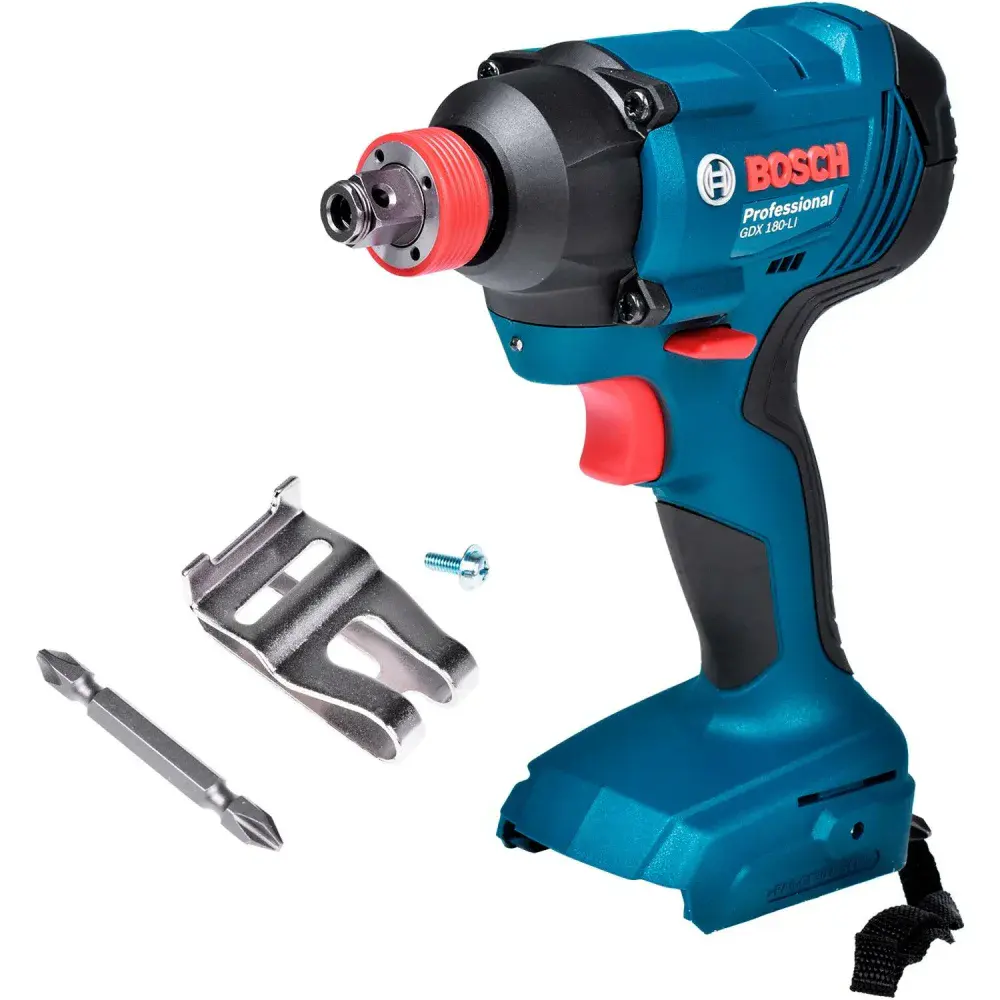 Chave de impacto 1/4” e 1/2 18V professional GDX180-LI Bosch — fotografia de referência