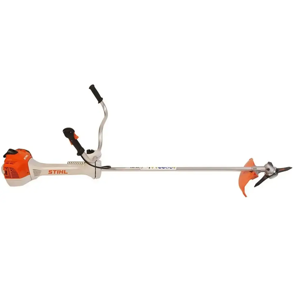 Roçadeira combustão a gasolina 1,7 CV 37,7 CC lâmina 3 facas FS 351 Stihl — fotografia 3