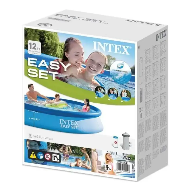 Piscina Inflável 5621 Litros Easy Set 366 x 76 CM com Filtro 220V 28132 INTEX 220 V — fotografia 5