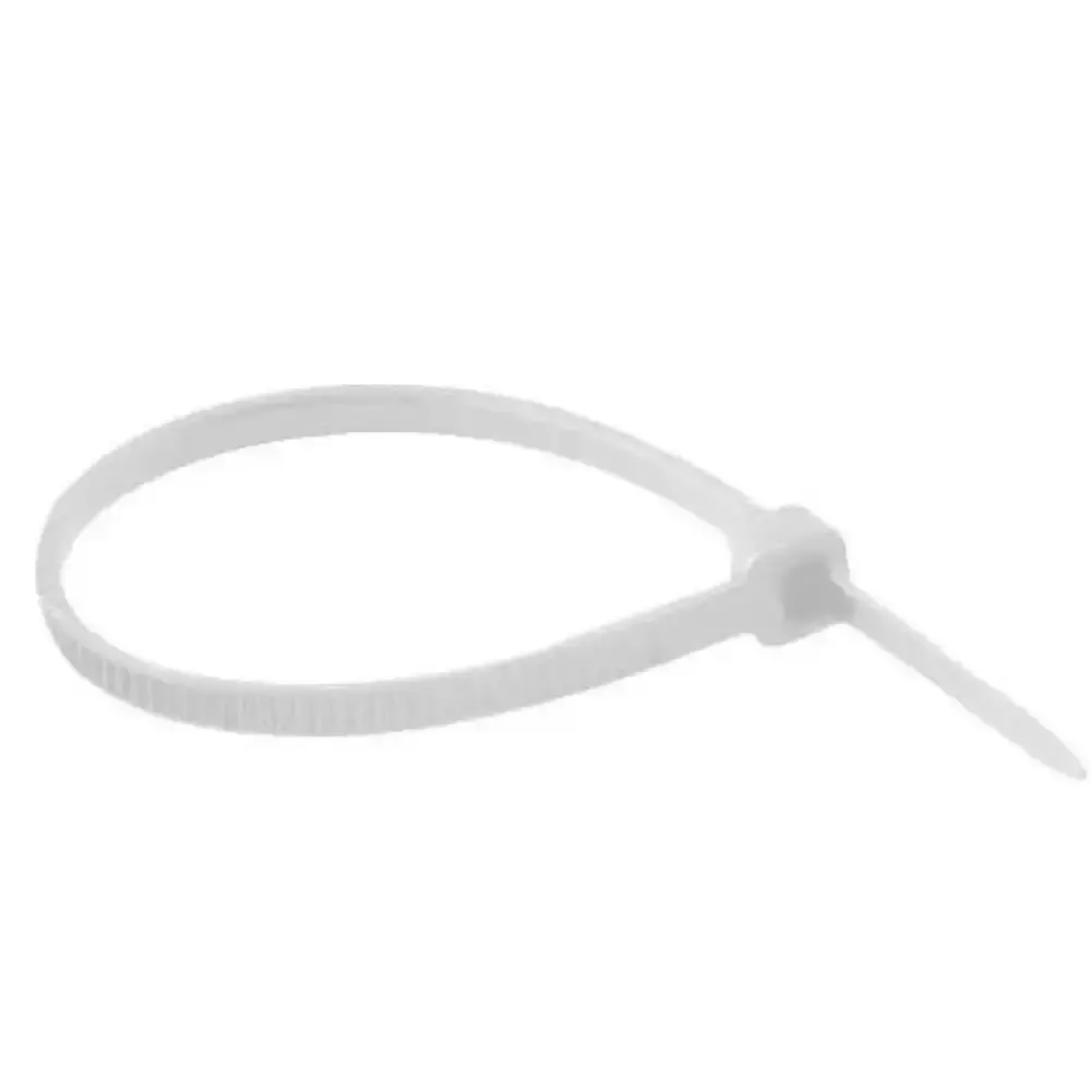 Kit 1.000 Abraçadeiras de Nylon Brancas 100 mm x 2,5 mm FERRARI — fotografia 4