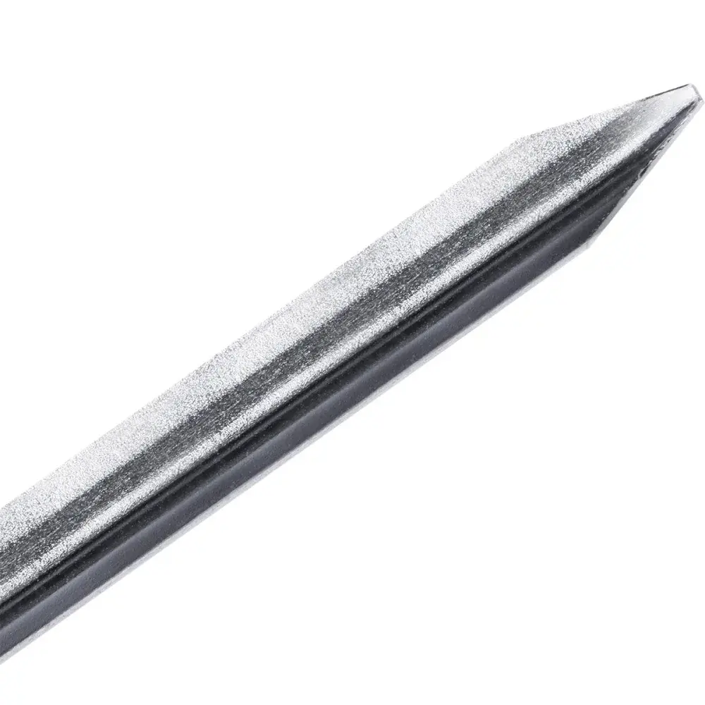 Espeto simples de chapa galvanizada com cabo de madeira 55CM Kala — fotografia 3
