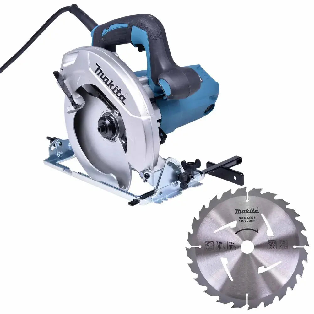 Serra circular 7.1/4” 185MM 5500RPM 1600W 220V HS7010 Makita — fotografia 6