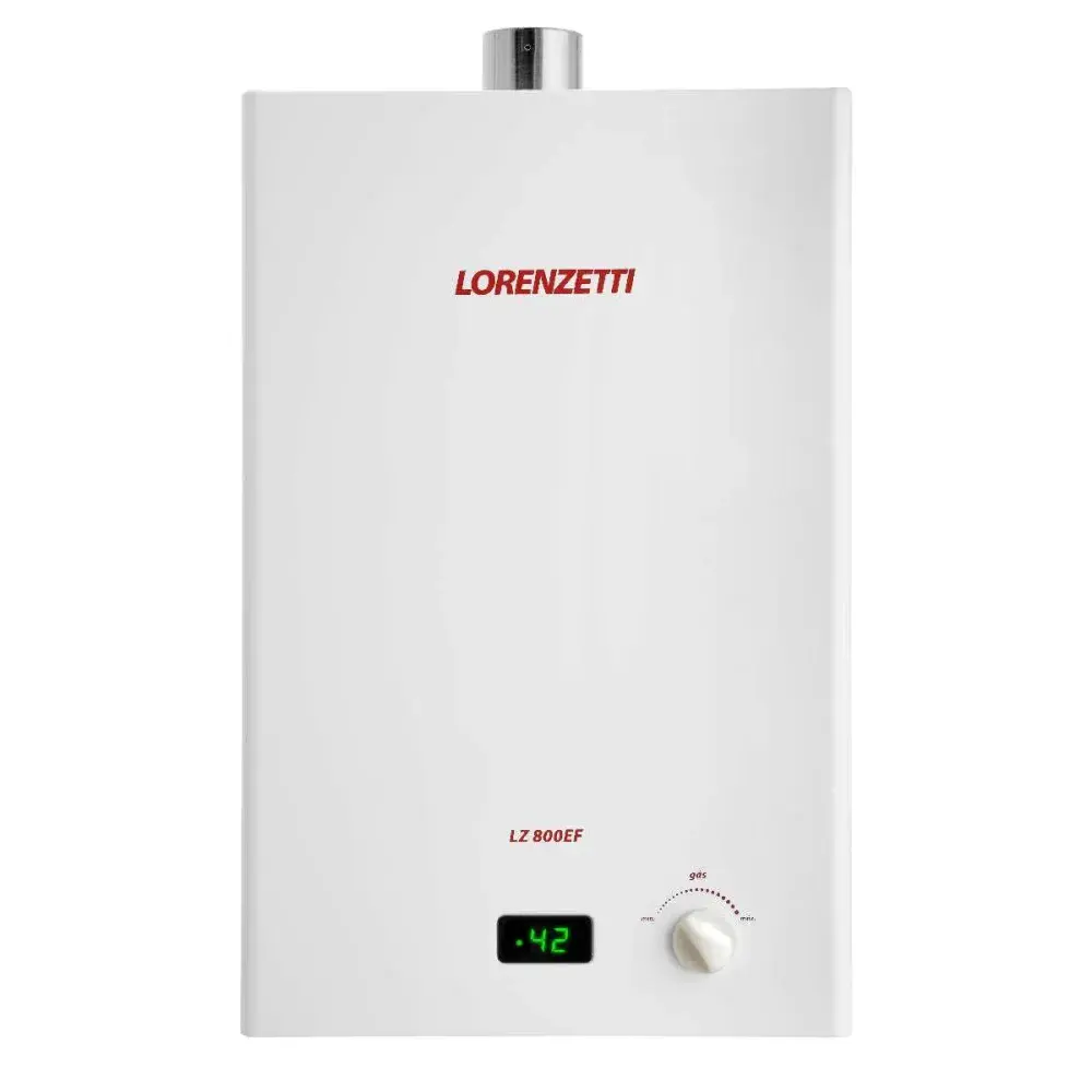 Aquecedor a gás LZ800EF-B glp lorenzetti Lorenzetti Duchas — fotografia 3