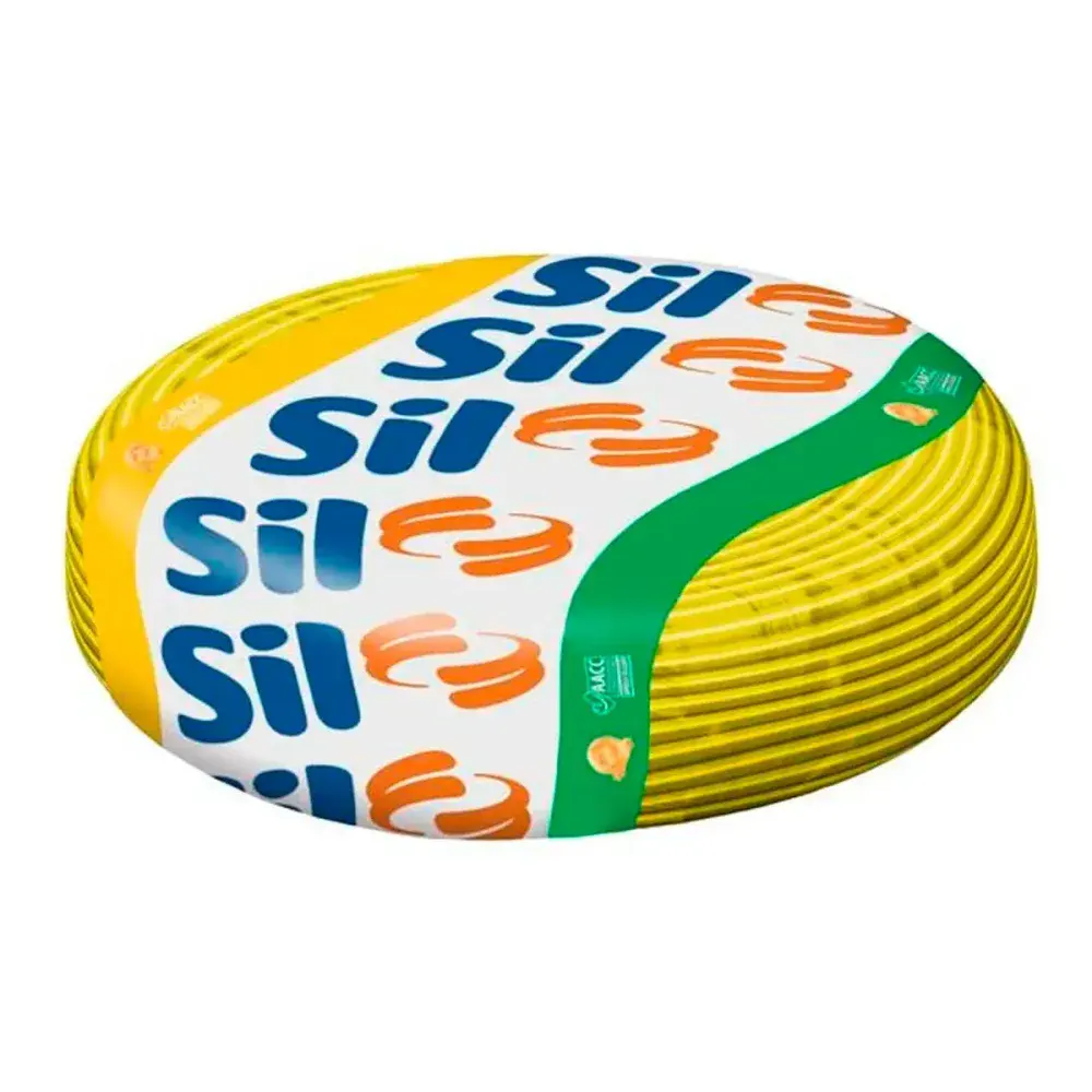Cabinho flex 6,0MM am 750V 100MTS Sil — fotografia de referência